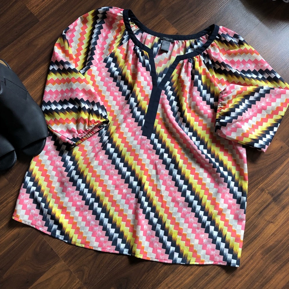 Ann Taylor Factory blouse Size S